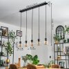Vevino Suspension Noir, 5 lumières Vevino Suspension Noir, 5 lumières