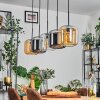 Lauden Suspension Noir, 5 lumières