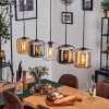 Lauden Suspension Noir, 5 lumières