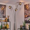 Gastor Lampadaire Noir, 3 lumières
