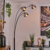 Gastor Lampadaire Noir, 3 lumières