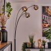 Koyoto Lampadaire Noir, 3 lumières