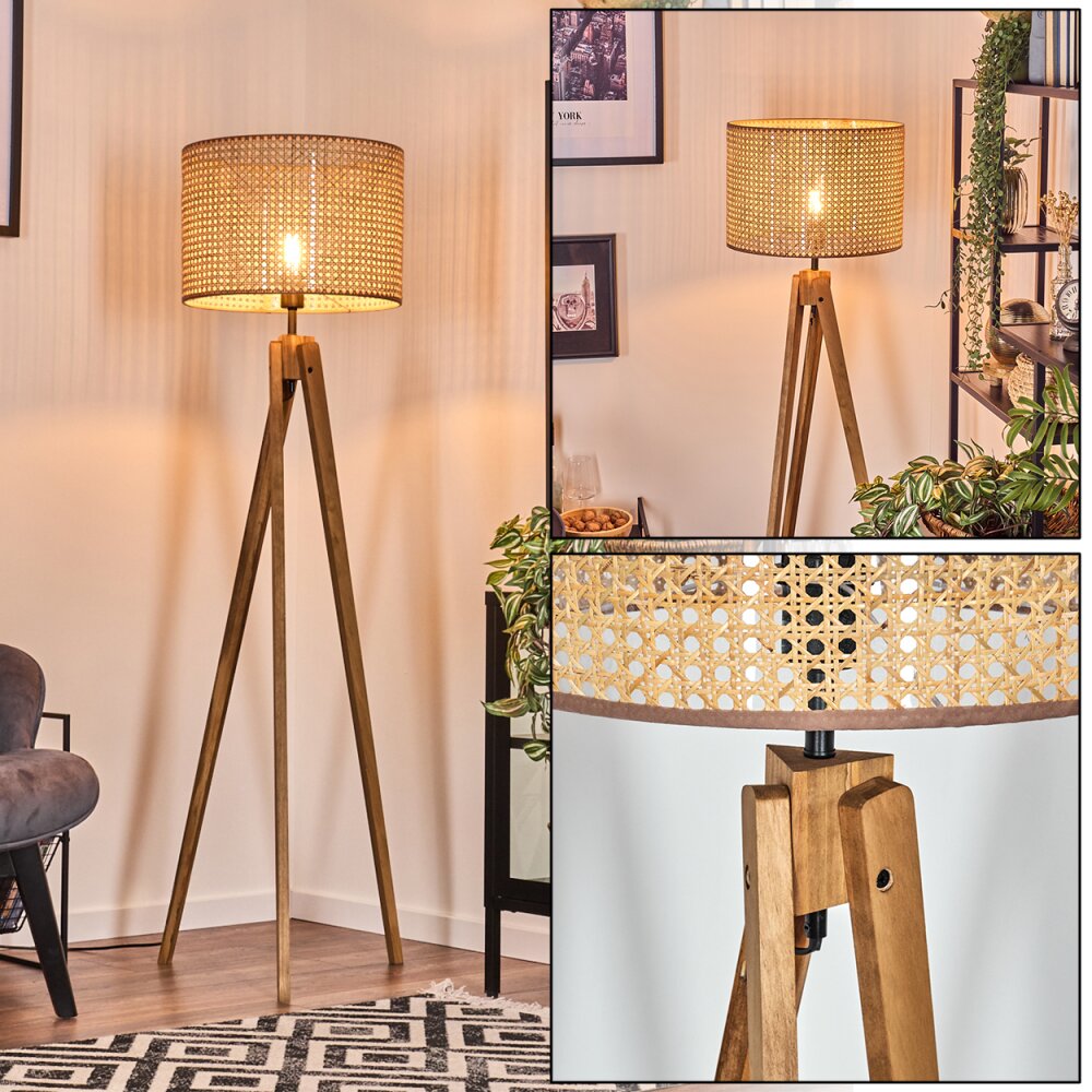 Barcos Lampadaire, Liseuse Écru, Noir, 1 lumière main product photo
