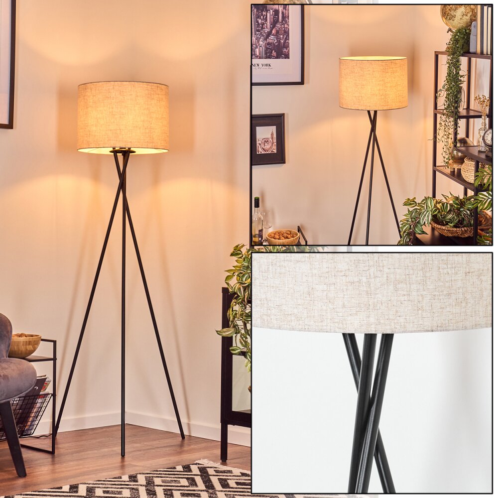 Bassagoda Lampadaire, Liseuse Noir, 1 lumière main product photo