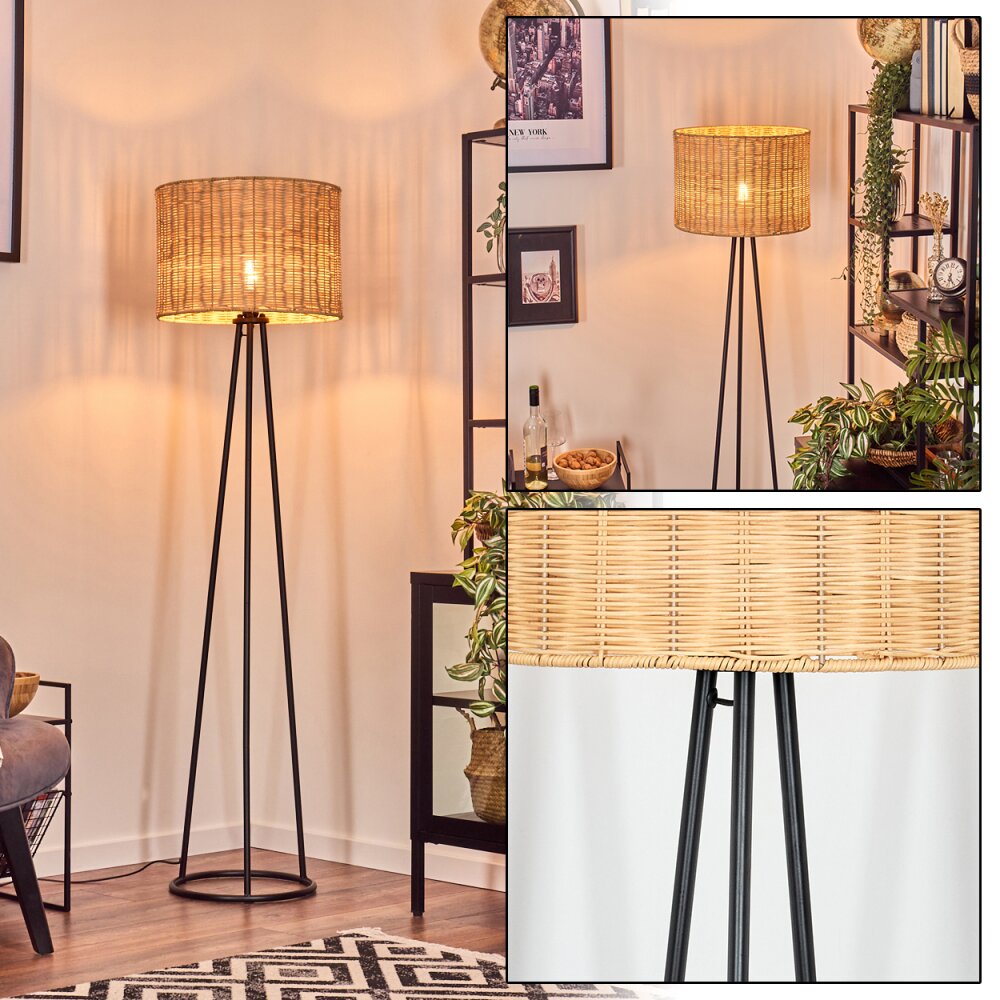 Cavaca Lampadaire, Liseuse Noir, 1 lumière main product photo