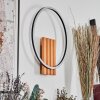 Pompu Applique murale LED Écru, Noir, 1 lumière