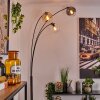 Gastor Lampadaire Ambre, Clair, Fumé, 3 lumières