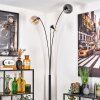 Gastor Lampadaire Ambre, Clair, Fumé, 3 lumières
