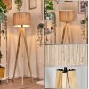 Bongal Lampadaire Écru, 1 lumière
