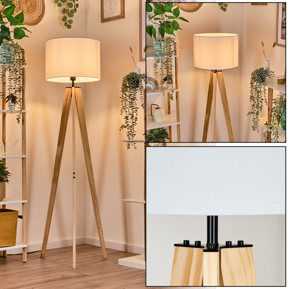Bassagoda Lampadaire Écru, 1 lumière main product photo