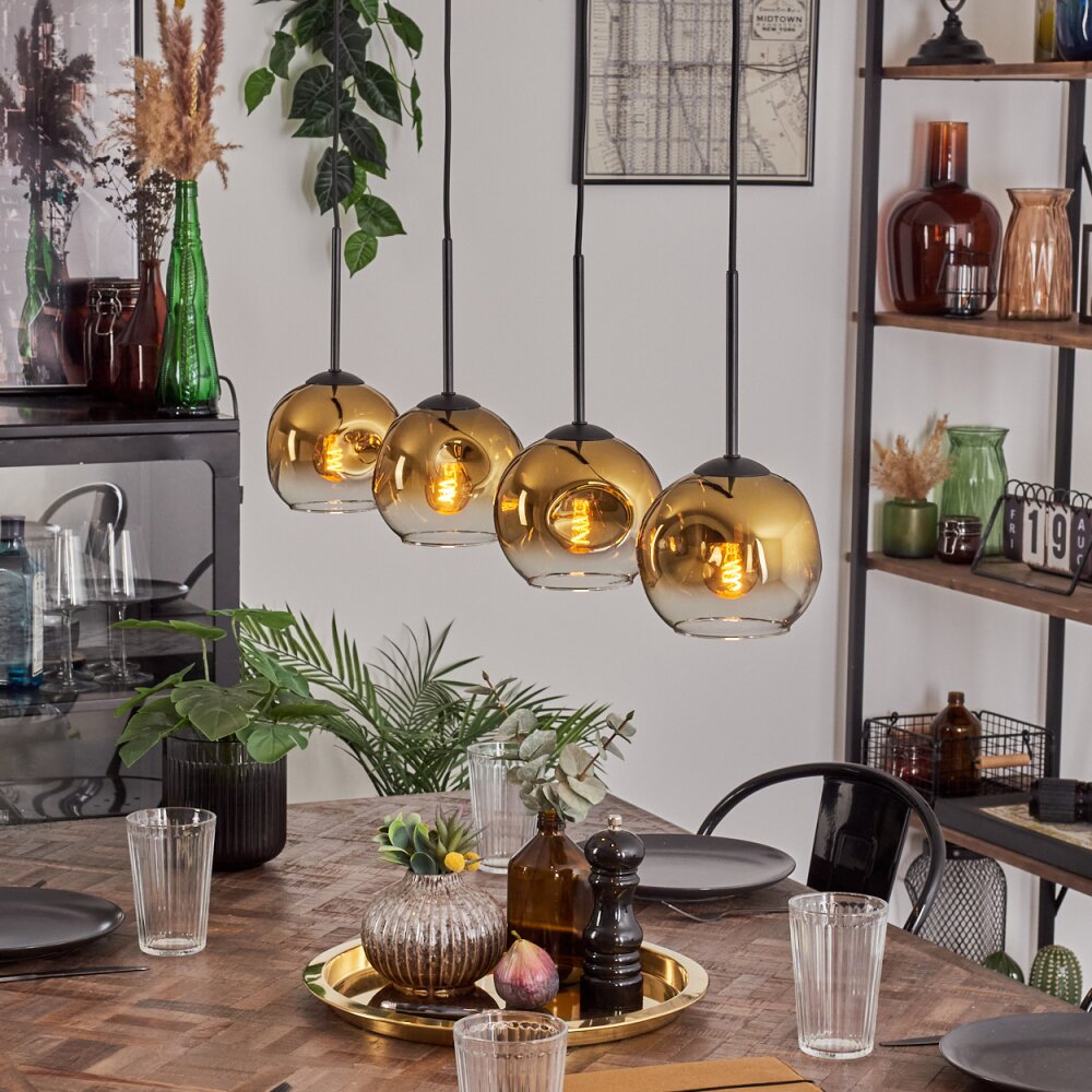 Ripoll Suspension Or, Clair, 4 lumières main product photo