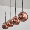 Ripoll Suspension Cuivré, 4 lumières