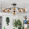 Gastor Plafonnier 74 cm Ambre, Clair, 6 lumières Gastor Plafonnier 74 cm Ambre, Clair, 6 lumières