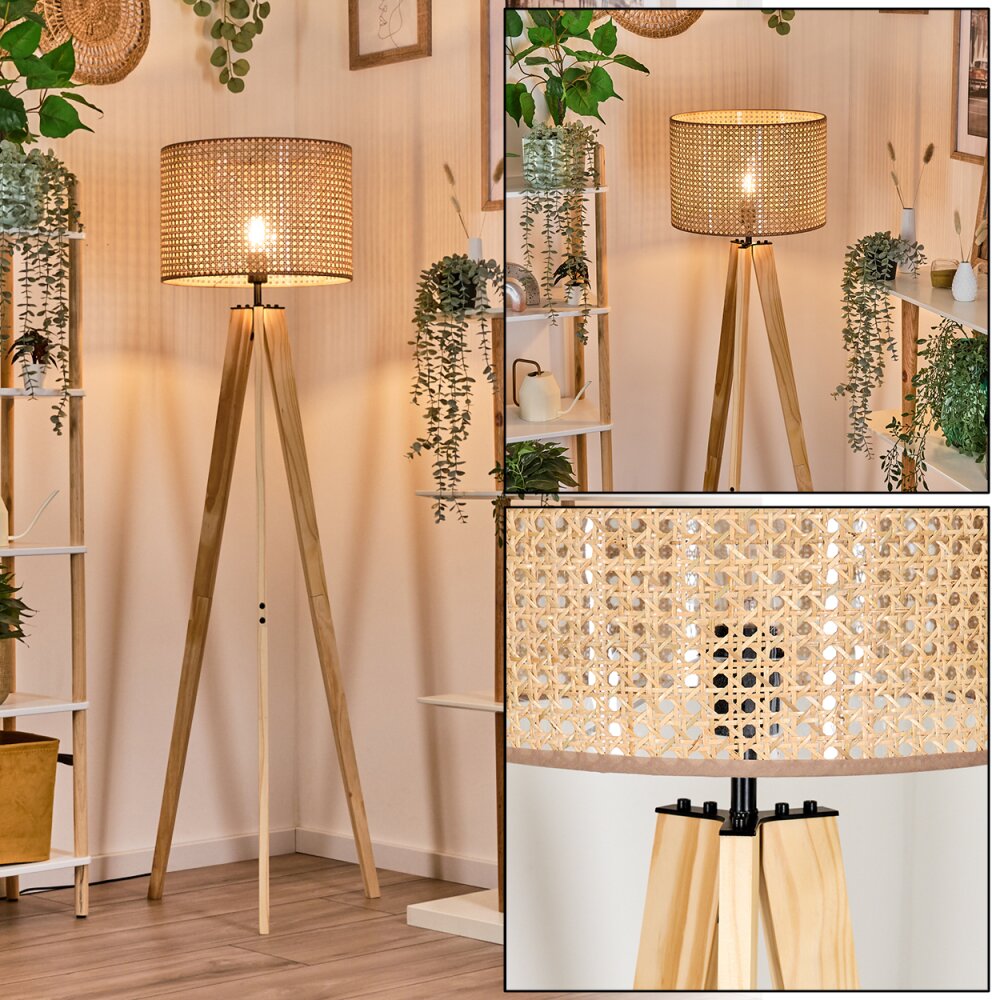 Barcos Lampadaire Écru, 1 lumière main product photo