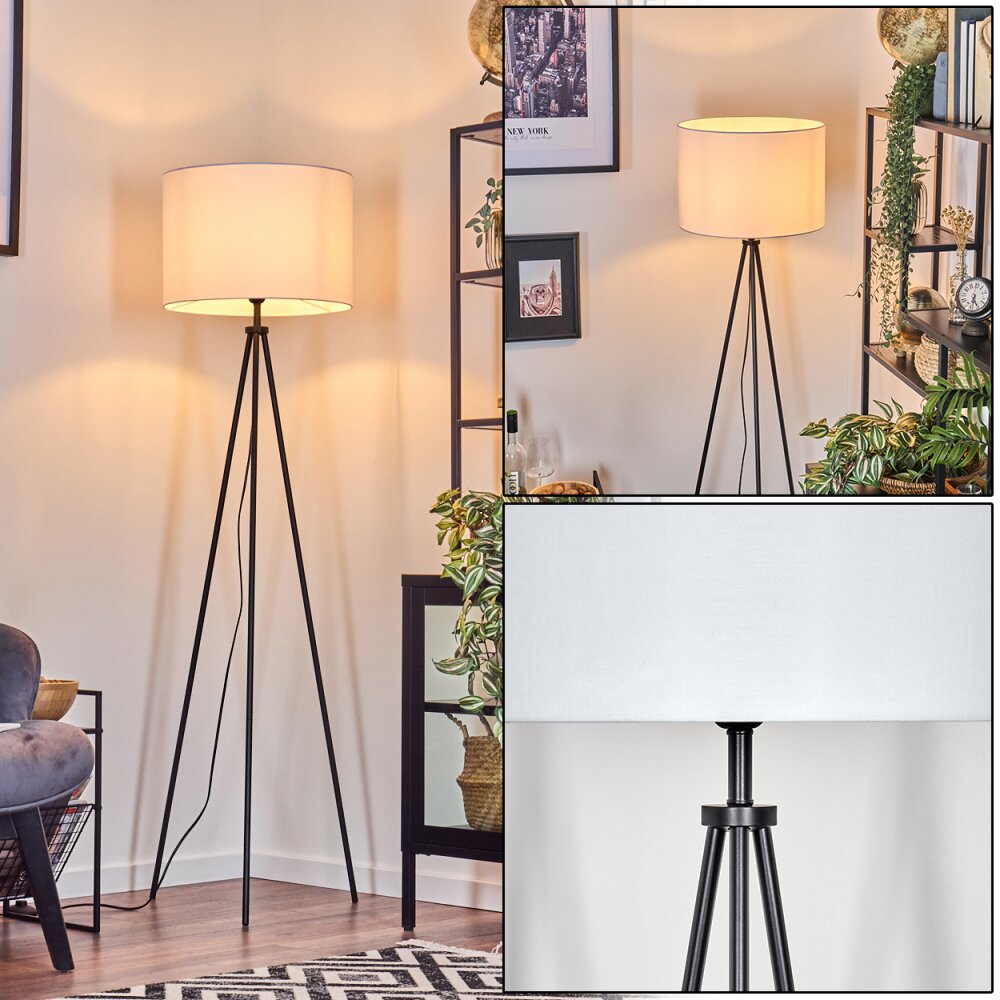 Bassagoda Lampadaire Noir, 1 lumière main product photo