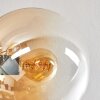 Gastor Plafonnier 91 cm Ambre, Clair, Fumé, 12 lumières