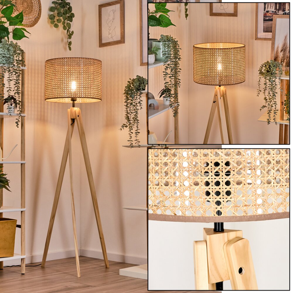 Barcos Lampadaire Écru, 1 lumière main product photo