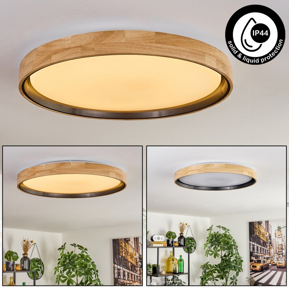 Melstad Plafonnier LED Écru, Noir, Blanc, 1 lumière main product photo