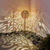 lampe solaire Paradiski LED Rouille, 1 lumière