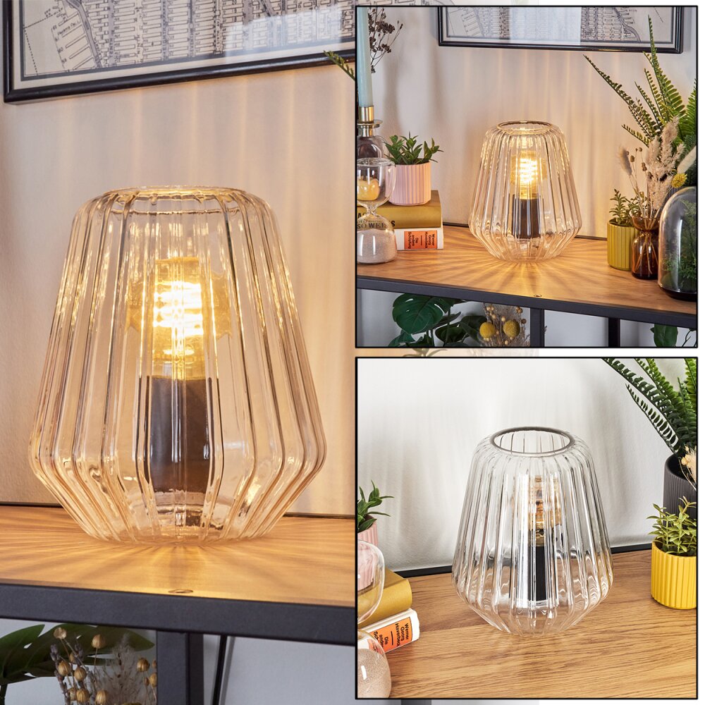Telhais Lampe à poser, Liseuse Noir, Transparent, 1 lumière main product photo