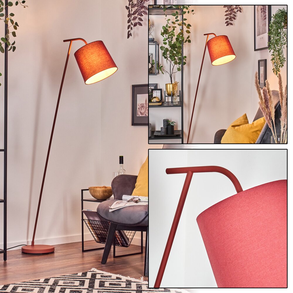 Nobar Lampadaire, Liseuse Rouge, 1 lumière main product photo