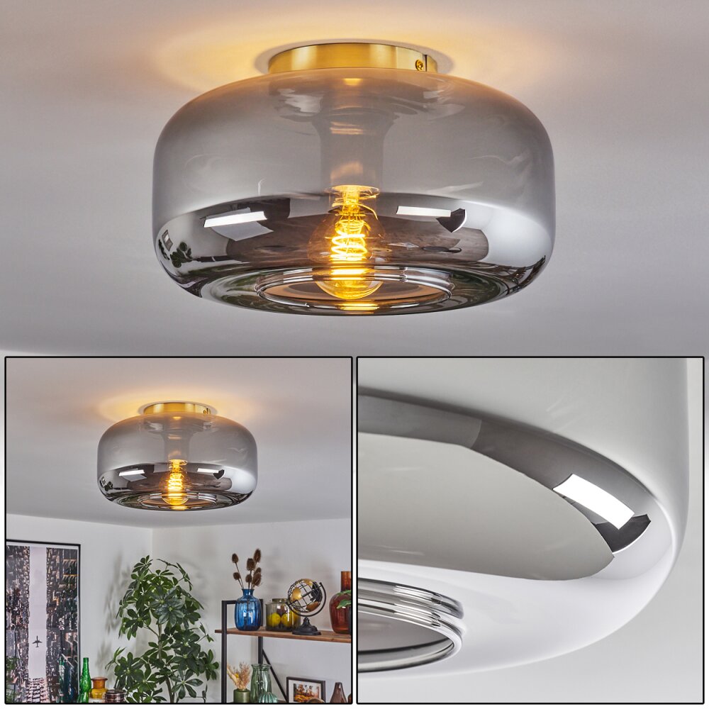 Boza Plafonnier Laiton, 1 lumière main product photo