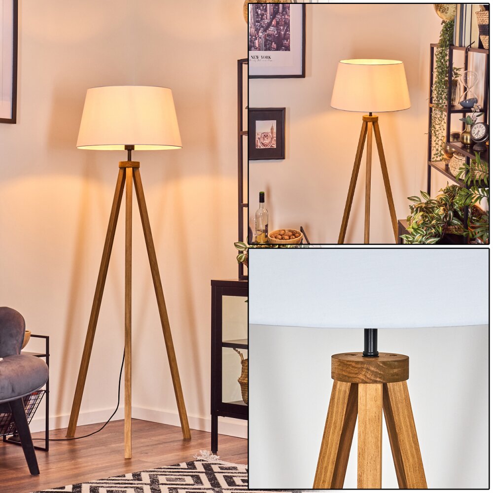 Bassagoda Lampadaire Écru, 1 lumière main product photo