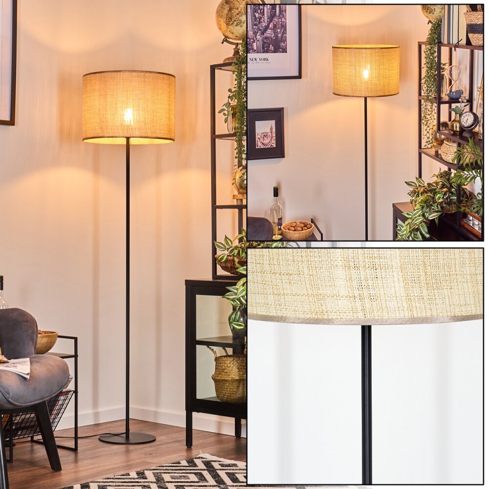 Sabadim Lampadaire Noir, 1 lumière main product photo