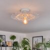 Cristelo Plafonnier Blanc, 1 lumière