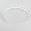 Endrup Plafonnier LED Blanc, 1 lumière