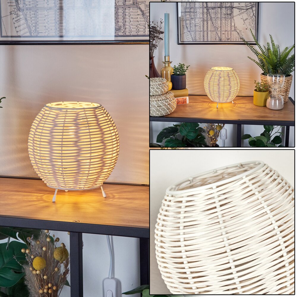 Malpica Lampe à poser Beige, 1 lumière main product photo