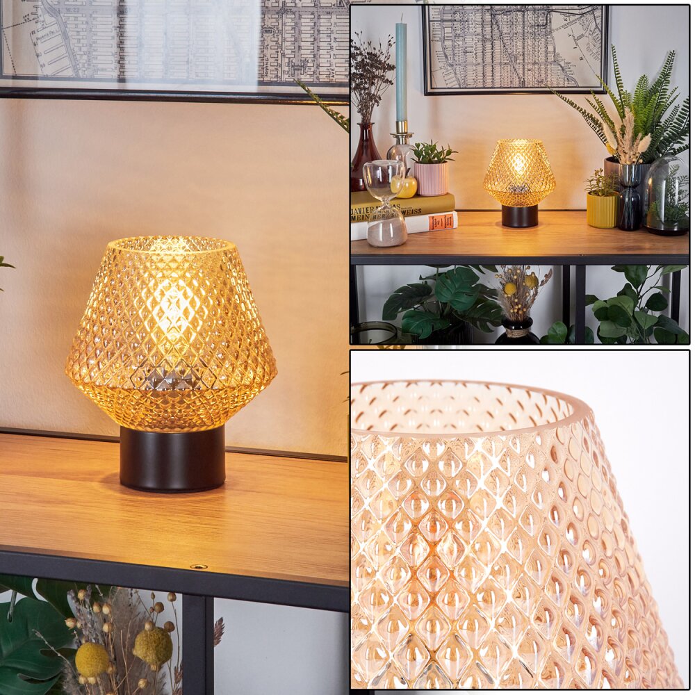 Paderne Lampe à poser Noir, 1 lumière main product photo