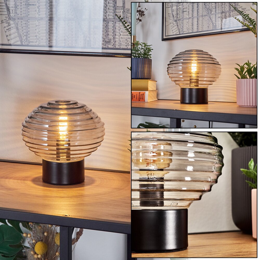 Gualtar Lampe à poser Noir, 1 lumière main product photo