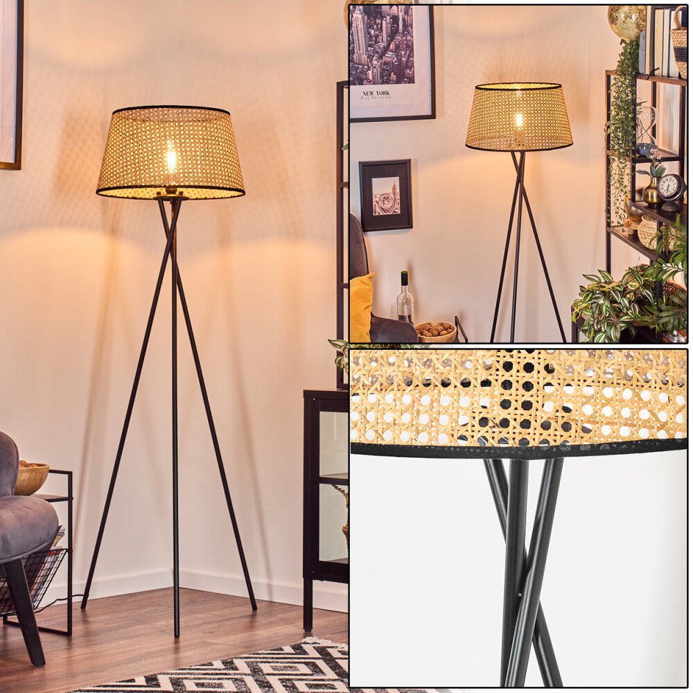 Ramila Lampadaire Écru, Noir, 1 lumière main product photo