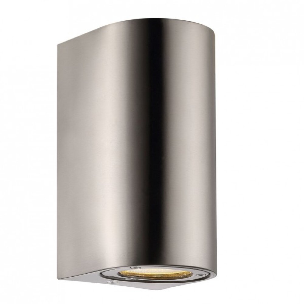 Applique murale d'extérieur Nordlux CANTO Acier inoxydable, 2 lumières main product photo