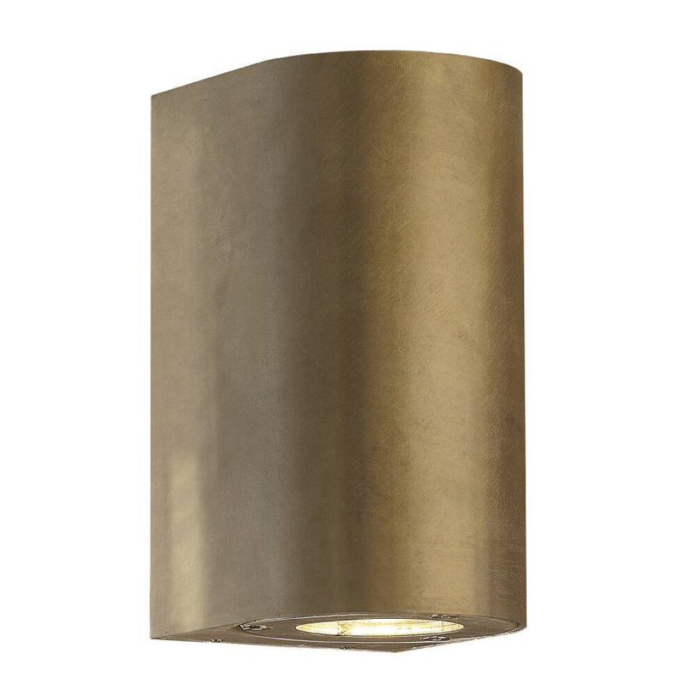 Applique murale Design For The People by Nordlux Canto Laiton, 2 lumières main product photo
