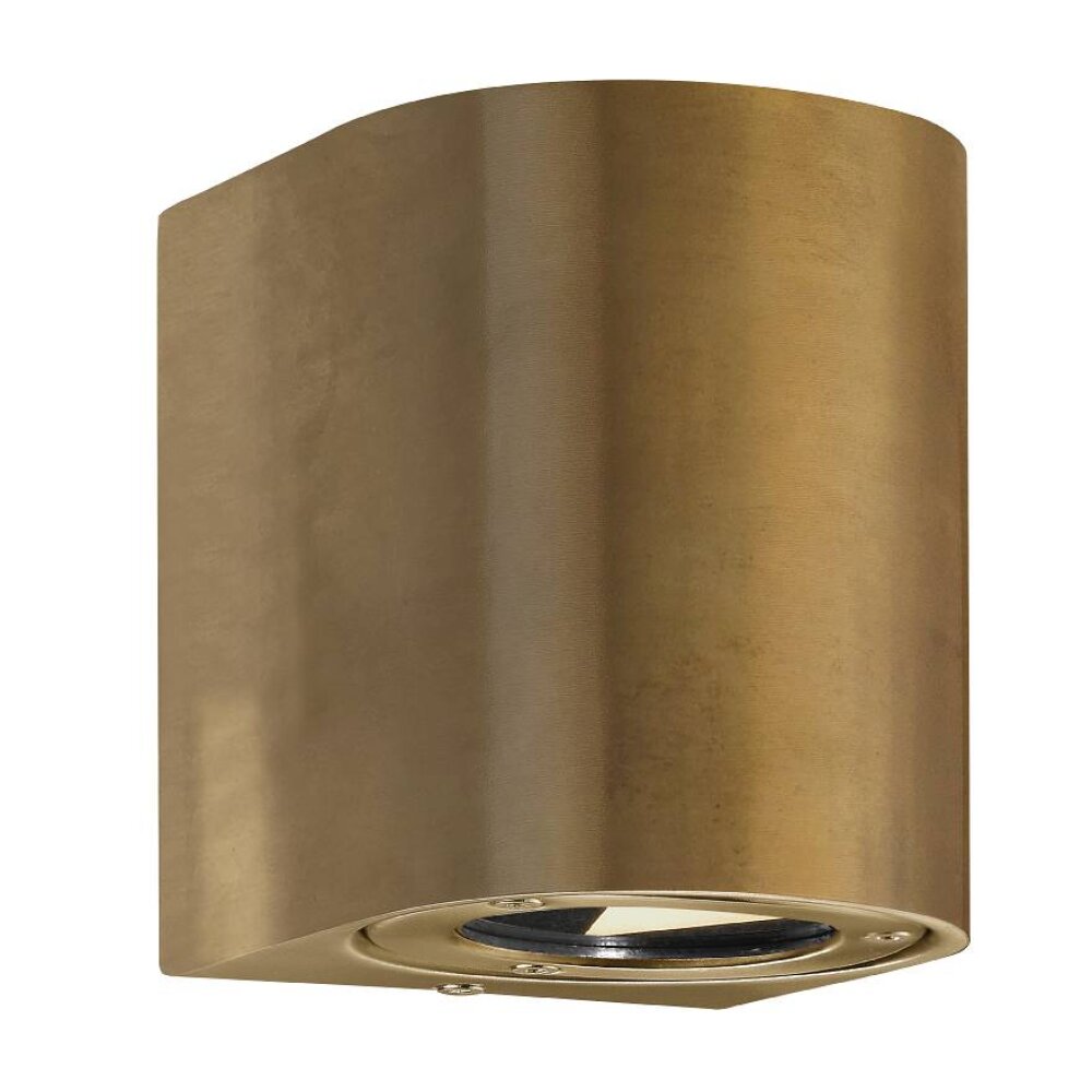Applique murale Design For The People by Nordlux Canto LED Laiton, 2 lumières main product photo