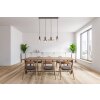 CLASSIS Suspension Luminaires Globo Lighting Noir, 4 lumières