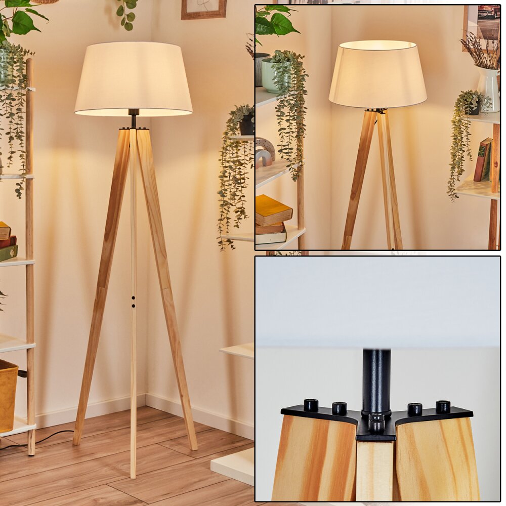 Bassagoda Lampadaire Écru, 1 lumière main product photo
