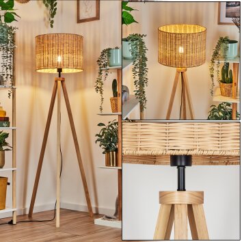 Cavaca Lampadaire Écru, 1 lumière
