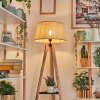 Sabadim Lampadaire beige, Écru, 1 lumière