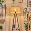 Sabadim Lampadaire beige, Écru, 1 lumière