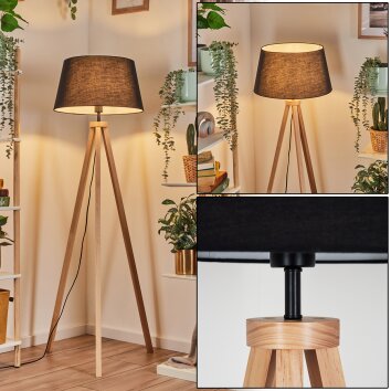 Bassagoda Lampadaire Écru, 1 lumière Bassagoda Lampadaire Écru, 1 lumière