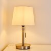 Lampe à poser Neuville Nickel mat, 1 lumière