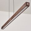 Carbellino Suspension LED Blanc, 1 lumière