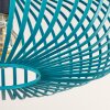 Oravi Plafonnier Bleu, 1 lumière