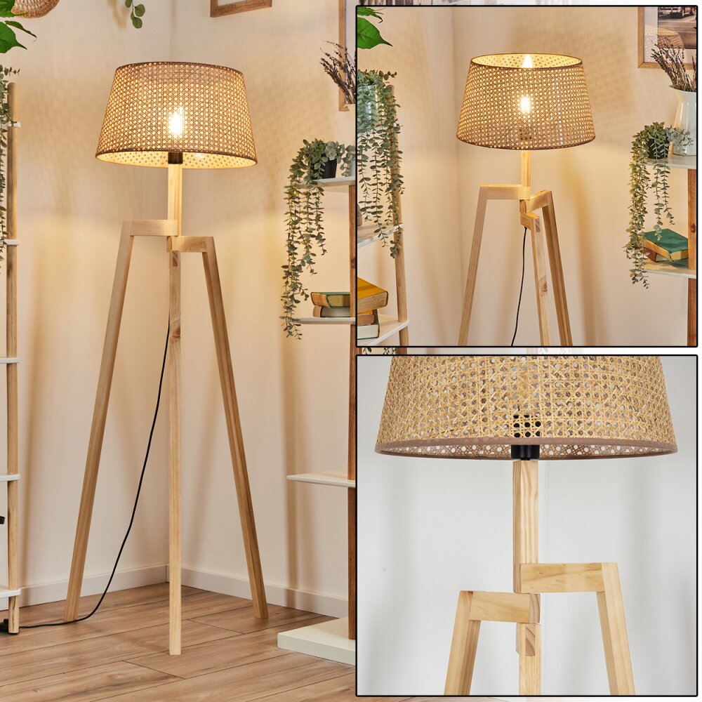 Barcos Lampadaire Écru, 1 lumière main product photo
