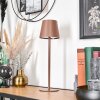 Vannie Lampe de table d'extérieur, Lampe à poser LED Brun, 1 lumière
