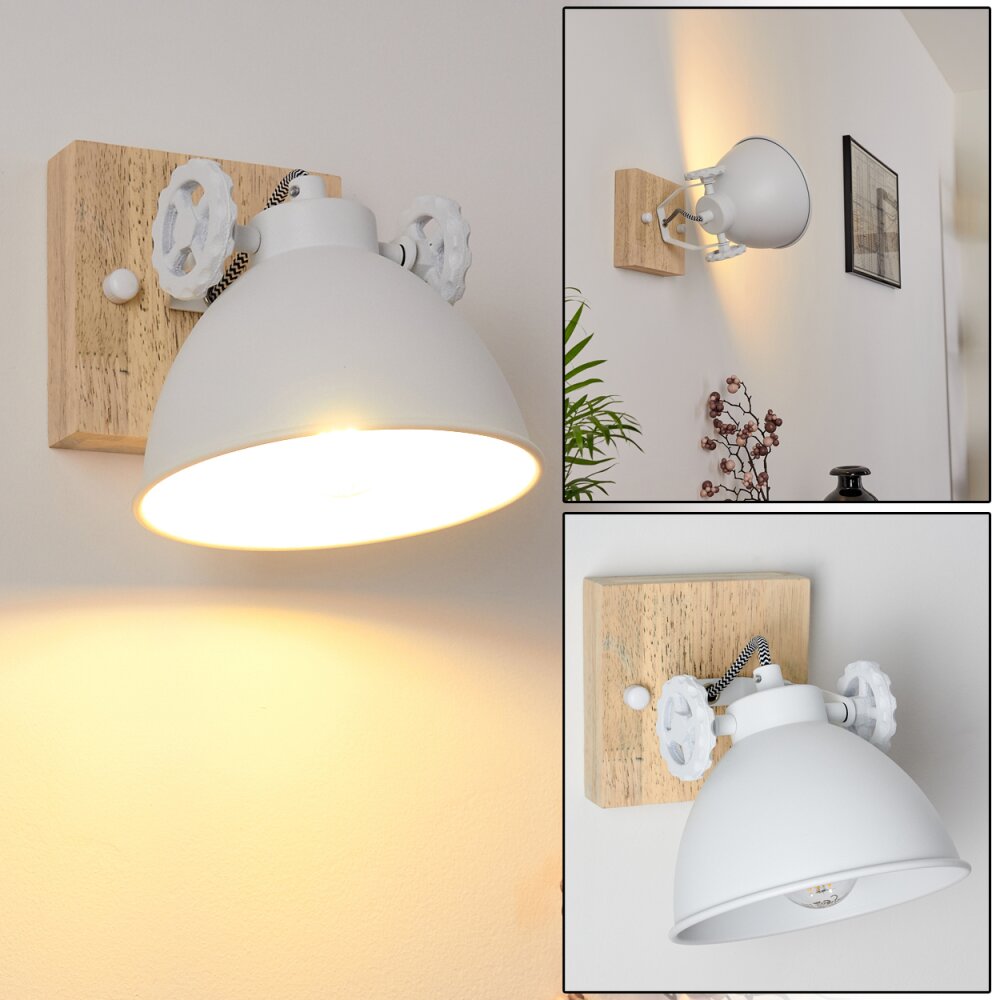 Applique murale Svanfolk Brun, Blanc, 1 lumière main product photo