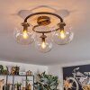 Gastor Plafonnier, Boule lumineuse Clair, 3 lumières